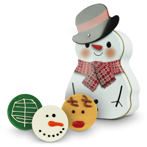 Porta Doçura Boneco de Neve