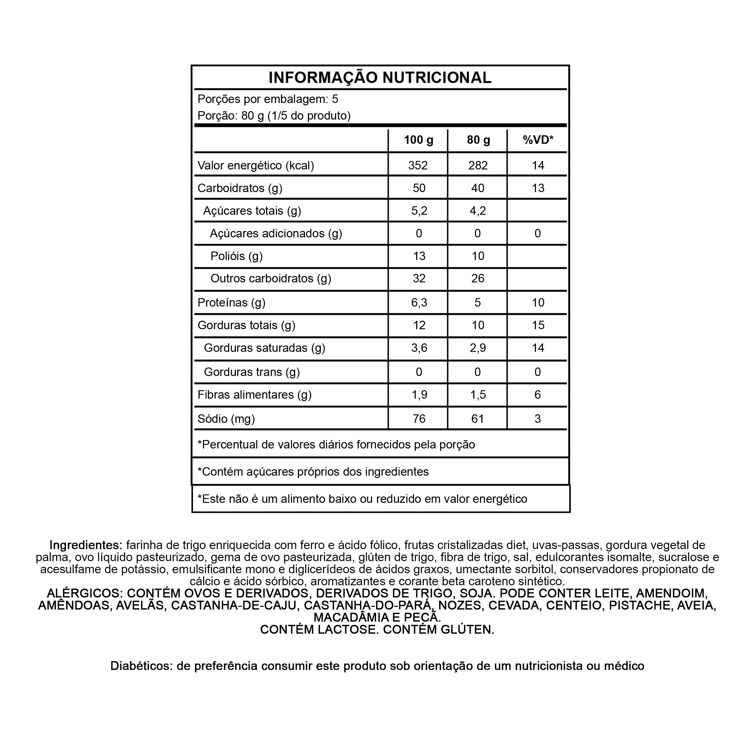 Panettone 0% Açúcar - Imagem 2
